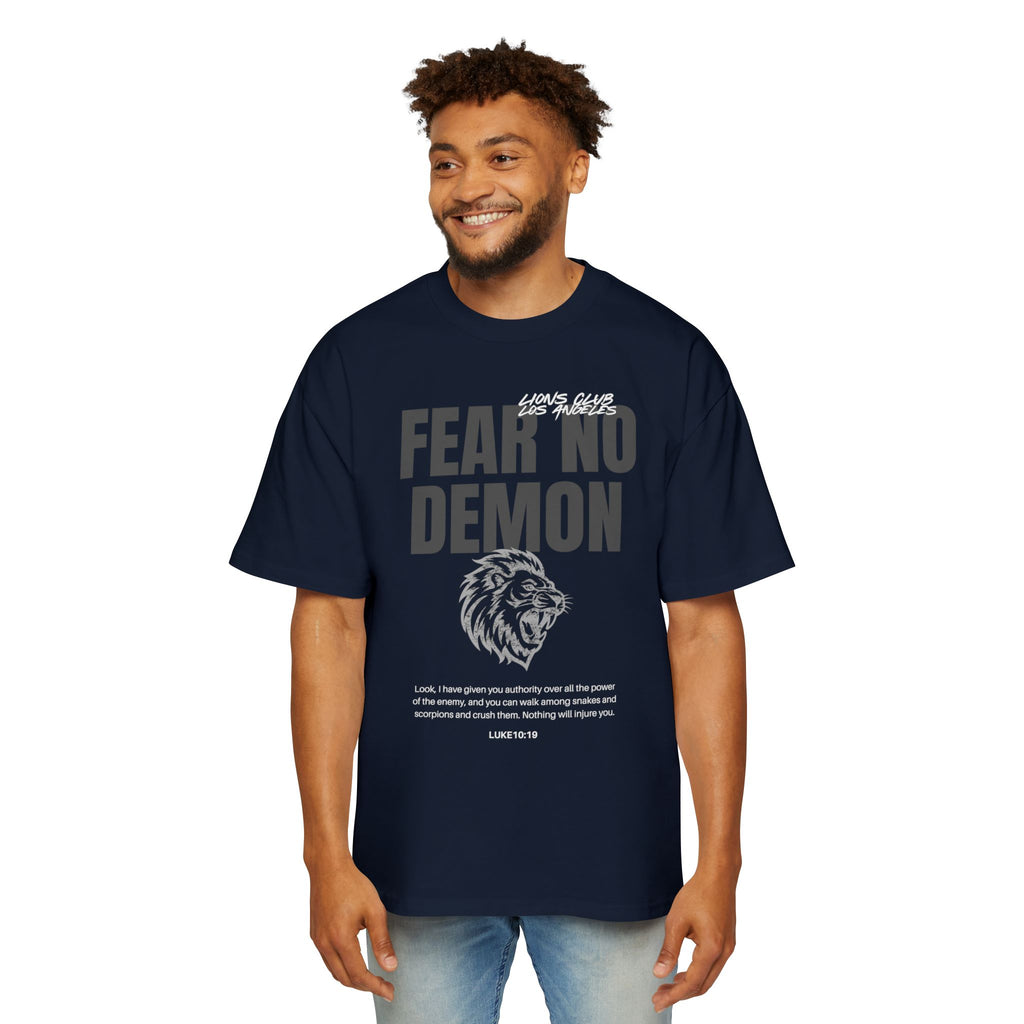 FEAR NO DEMON - OVERSIZE GYM SHIRT