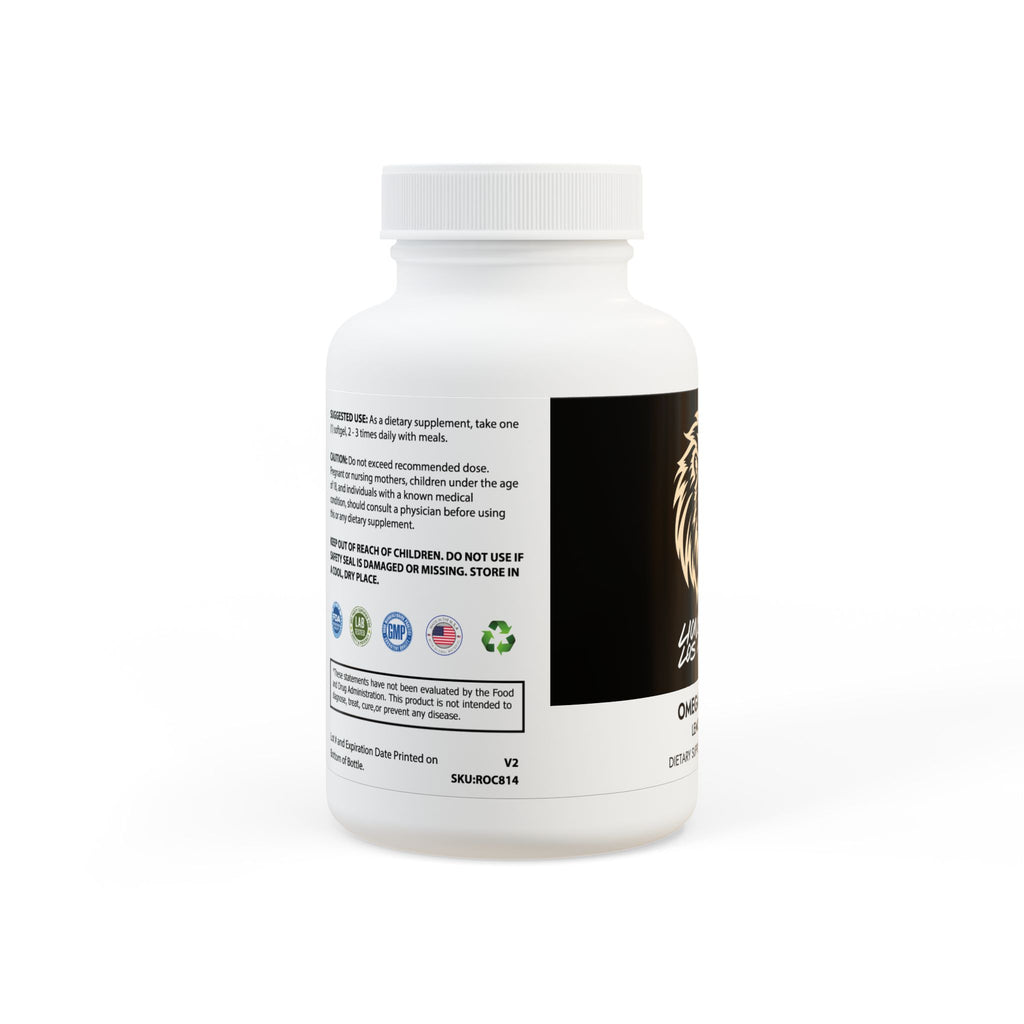 REIGN - Omega 3 Fish Oil Supplement (60 Softgels)