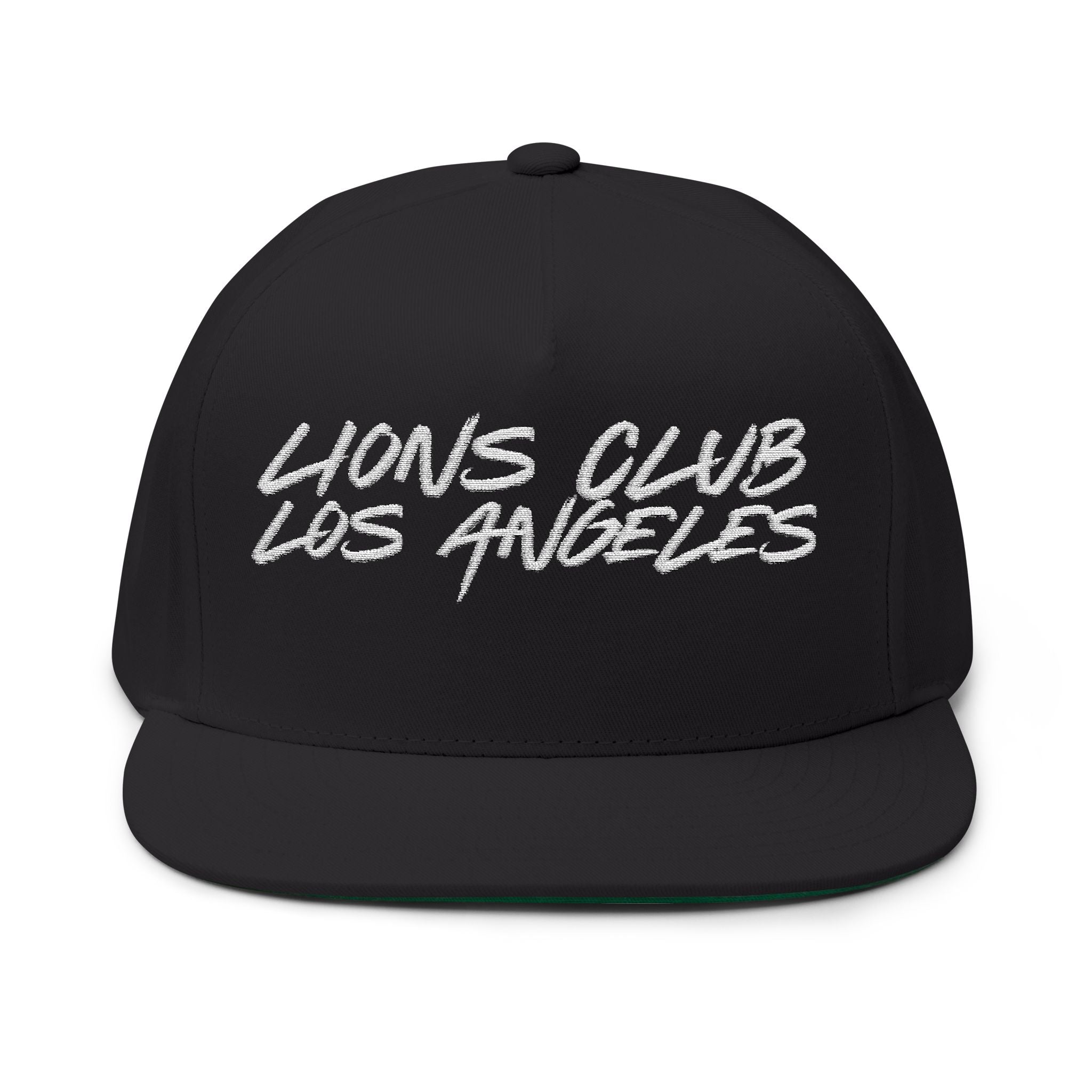 Lions Flat Baseball Cap (Embroidery)