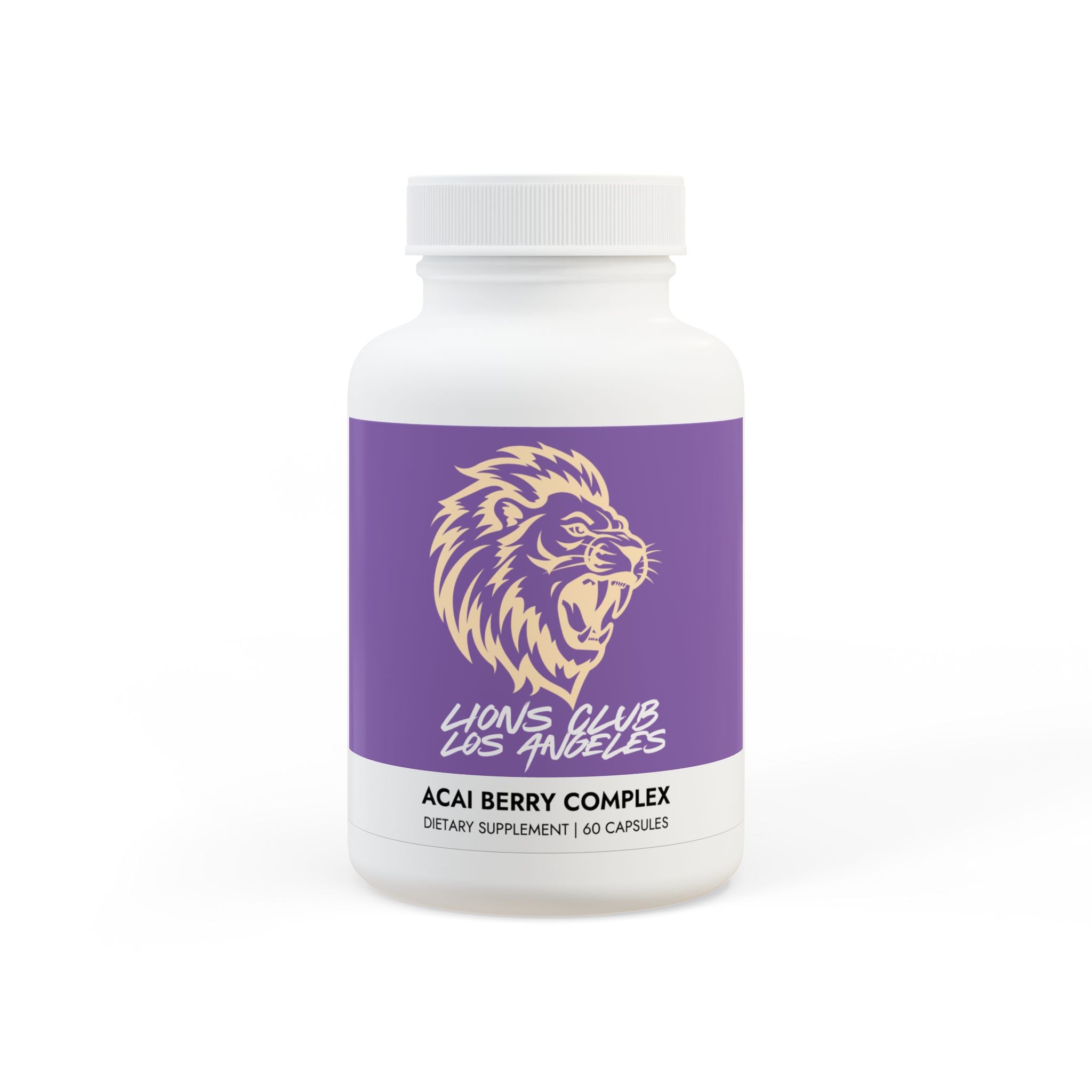 PURPLE REIGN - Acai Berry Complex Supplement (60 Capsules)