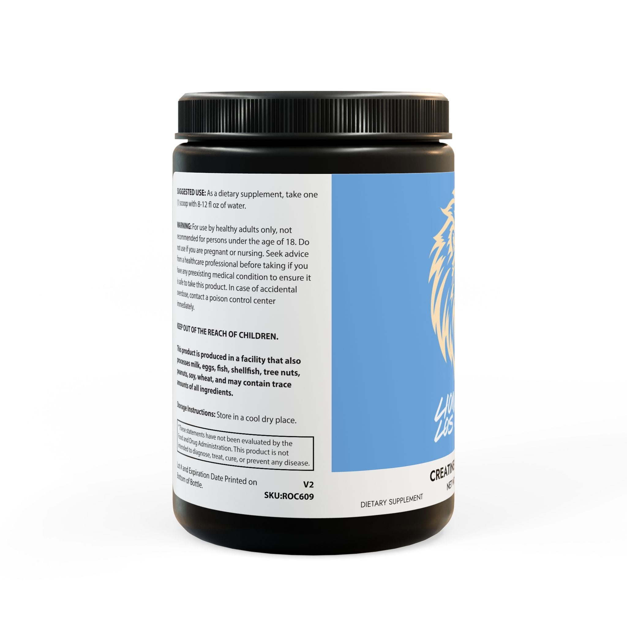 BEAST MODE - Creatine Monohydrate Supplement (300g, 10.58oz)