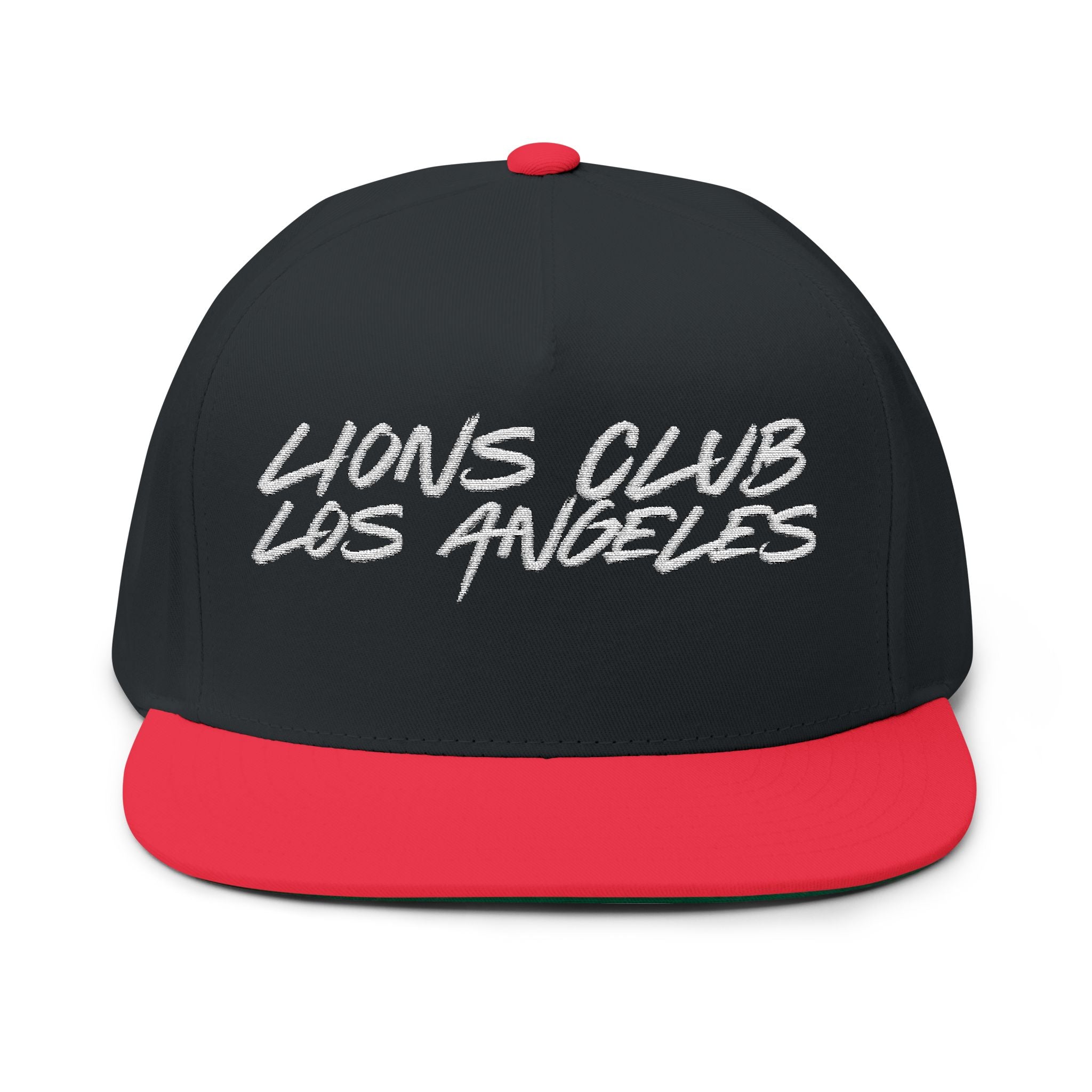 Lions Flat Baseball Cap (Embroidery)
