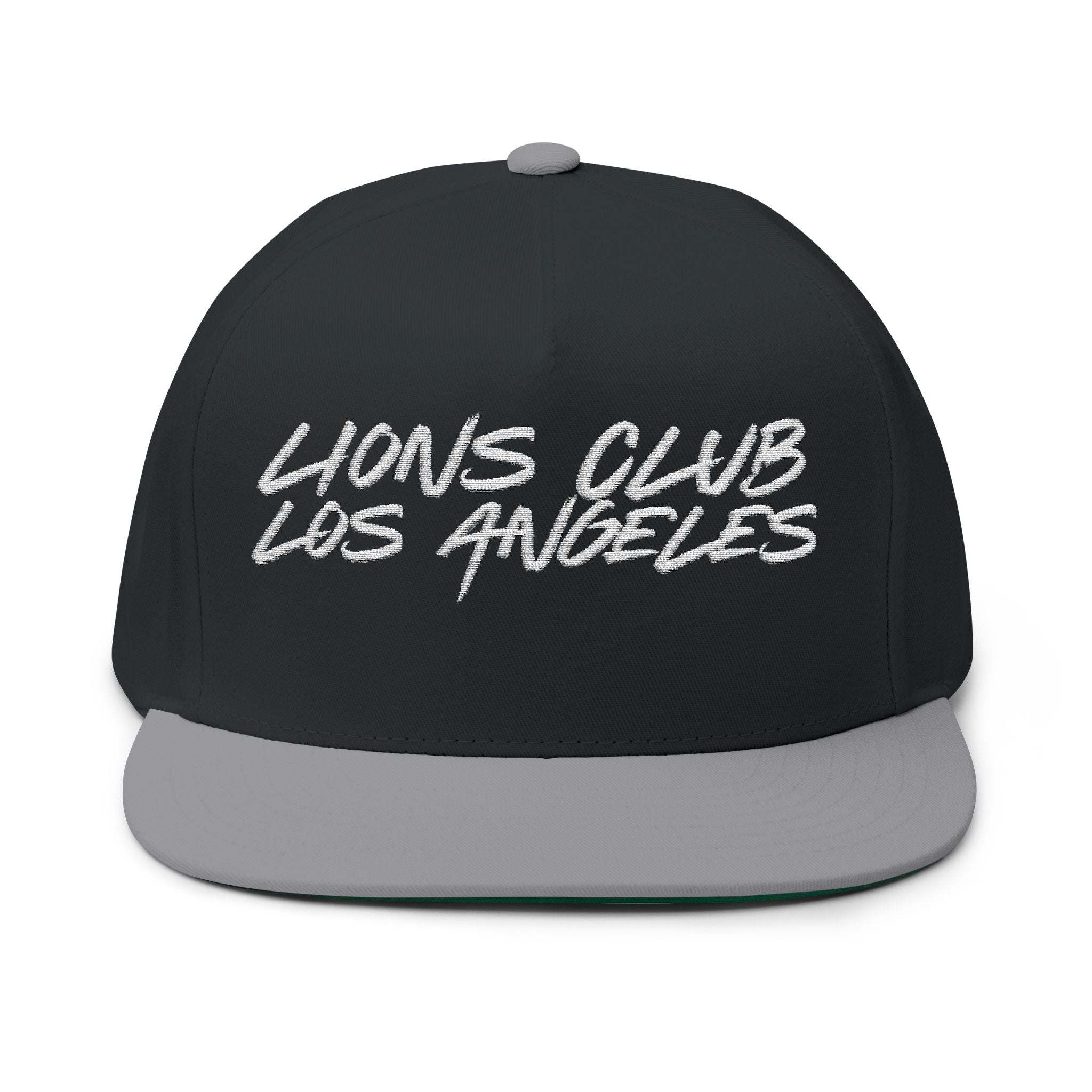 Lions Flat Baseball Cap (Embroidery)