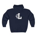 LIONS CLUB LA - Full Zip Hooded Sweatshirt